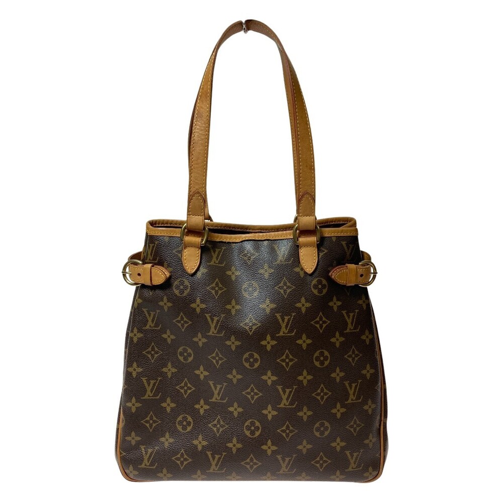 Louis Vuitton Monogram Batignolles Vertical Tote Bag Brown